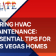 Spring HVAC Maintenance