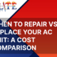 AC Repair vs. Replace