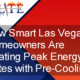 Beating Peak Energy Rates with Pre-Cooling